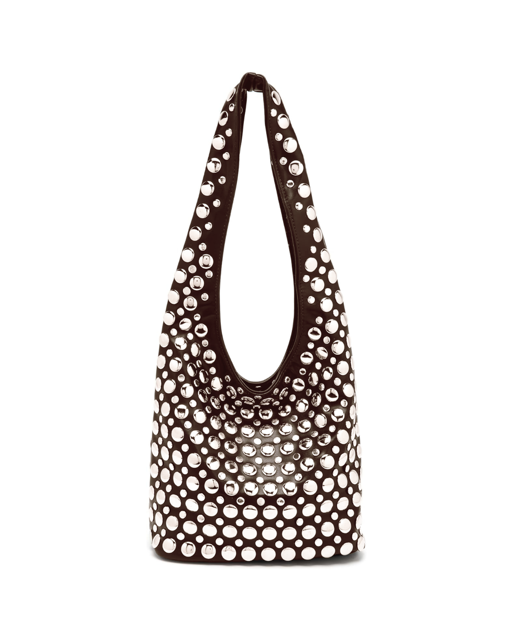 Bali Studded Bag - Coffee