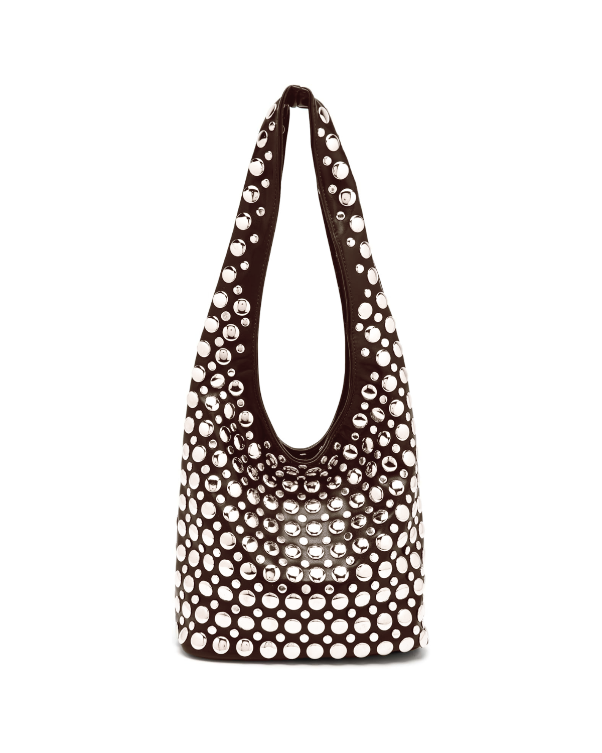 Bali Studded Bag - Coffee