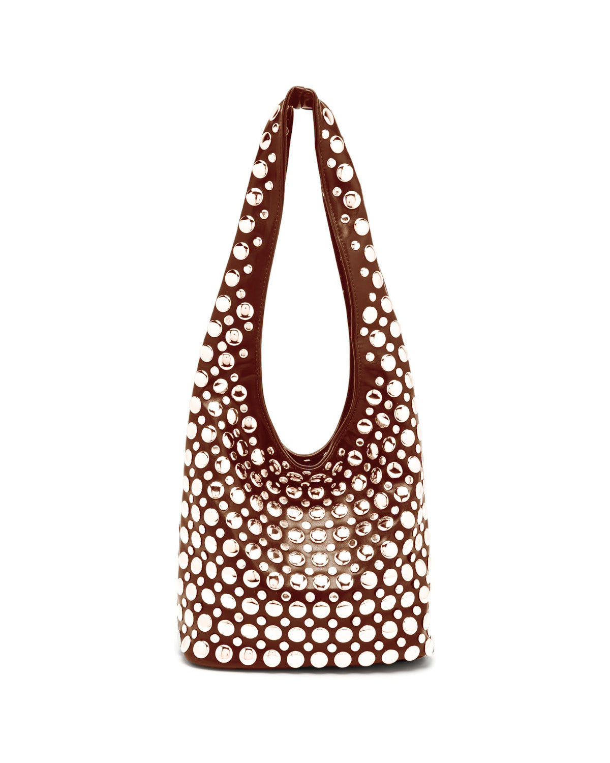 Bali Studded Bag - Toffee