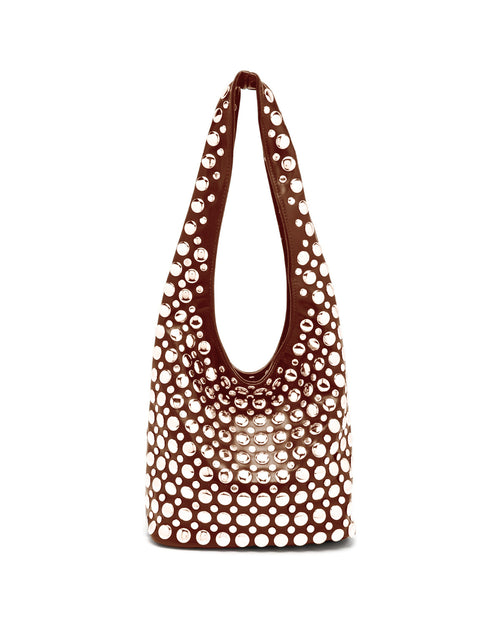 Bali Studded Bag - Toffee